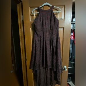 High Low Lace Cocktail Dress